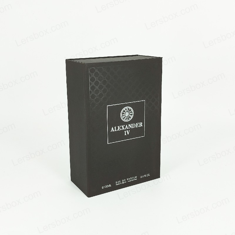 Kotak minyak wangi yang diciptakan oleh emas dengan penutup tegar dan Eva Insert untuk persembahan mewah HP021