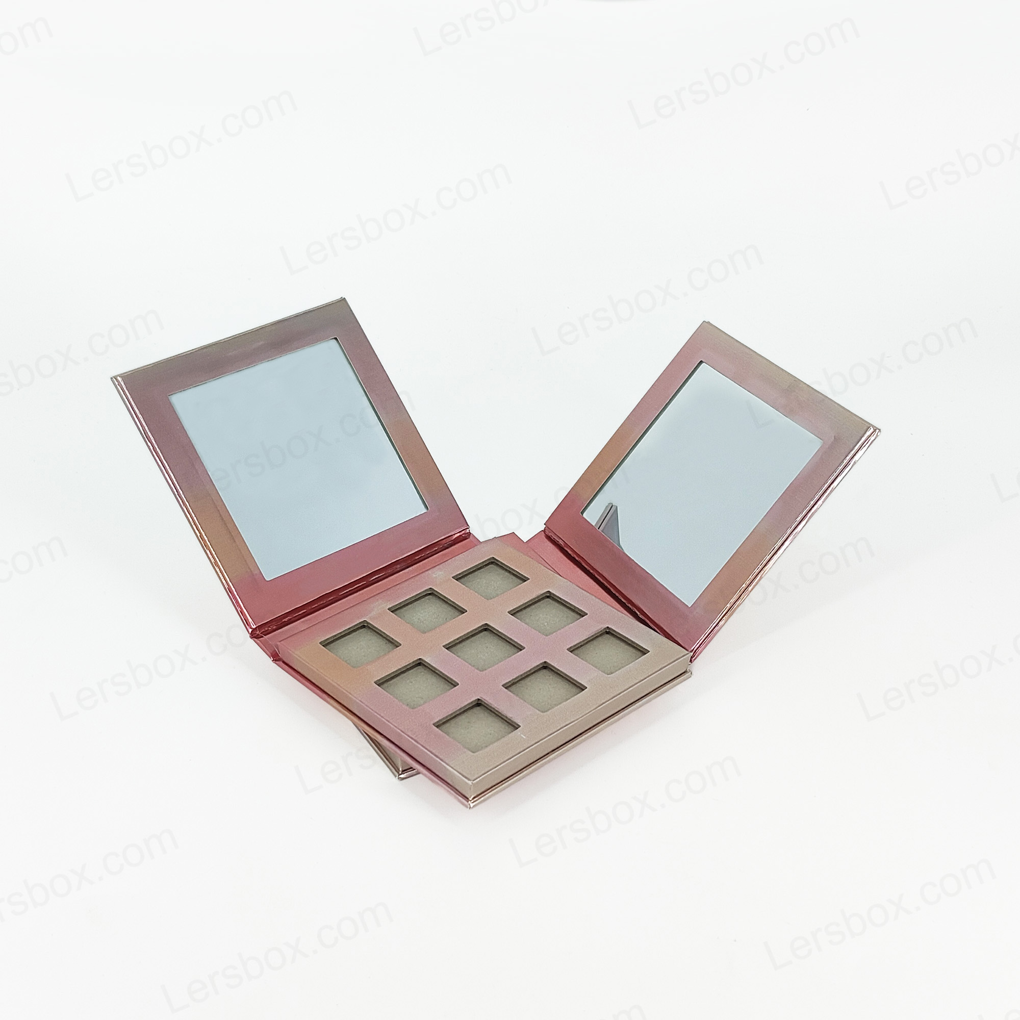 Logo Kustom Kosmetik Pan Pink Contour Blush Ditekan Serbuk Vegan Makeup Maquillajaje Private Label Palette Palette003