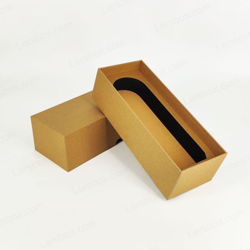 Kotak Hadiah Perfume Foil Gold Evossed With Eva Insert and Rigid Base HP026