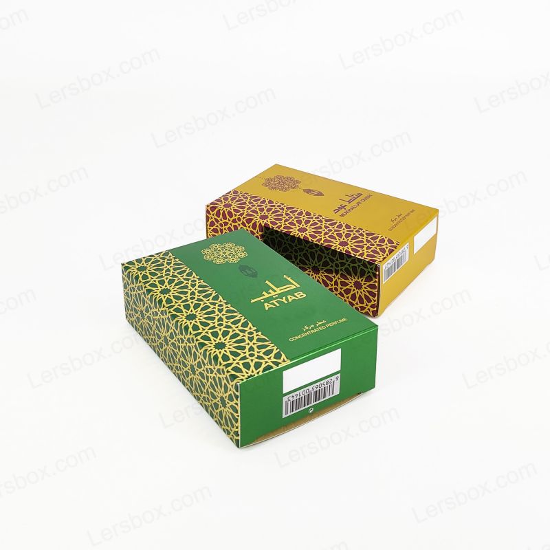 Kotak akhir kertas bercetak untuk produk mewah, sesuai untuk perkapalan dan pembungkusan runcit pte008