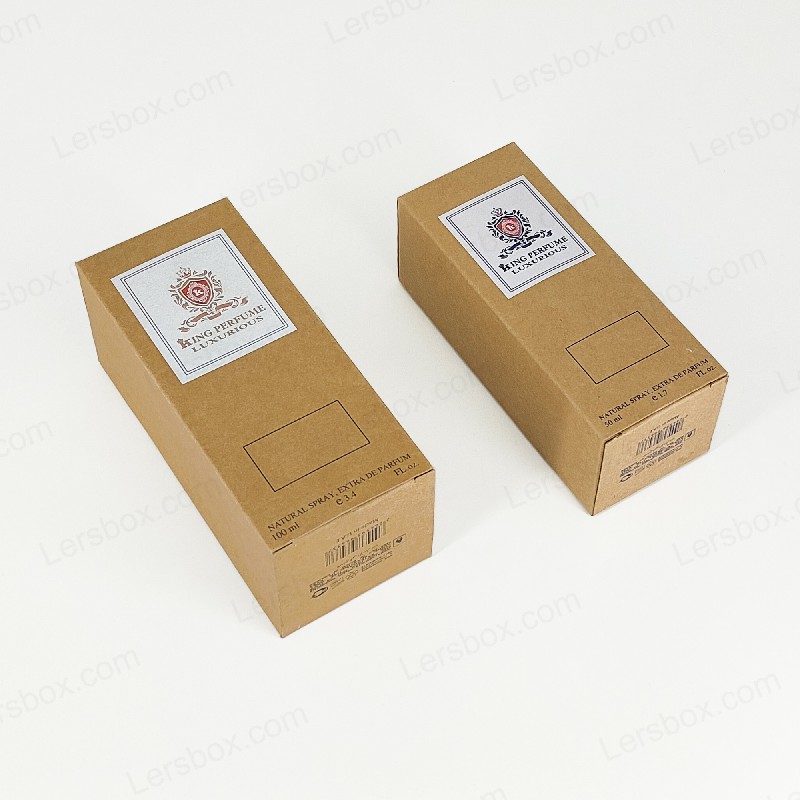 Kotak akhir kertas yang boleh dilipat untuk penyelesaian pembungkusan profesional, sesuai untuk produk kecil dan sederhana PTE009