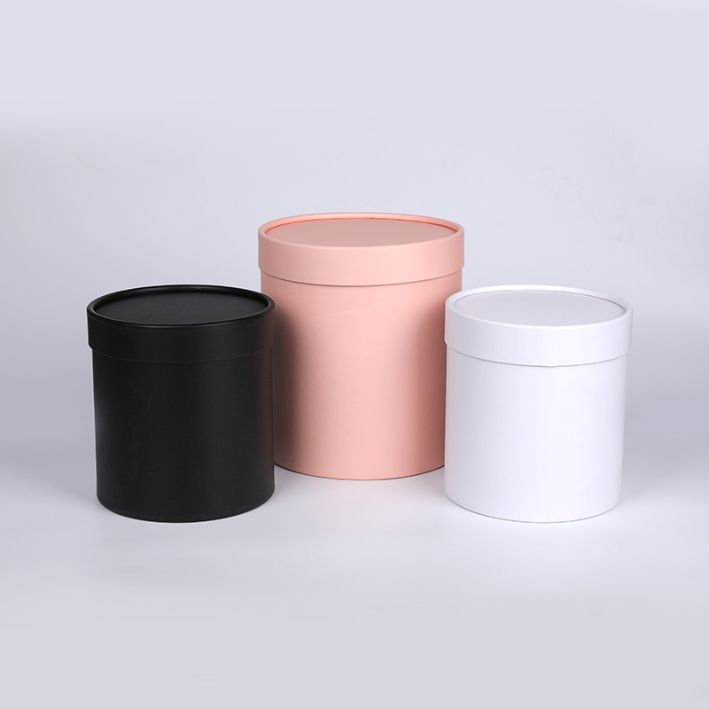 Modern Grace Silinder Kertas Elegant Dengan Lembaga Kelabu 10mm Tahan Lama