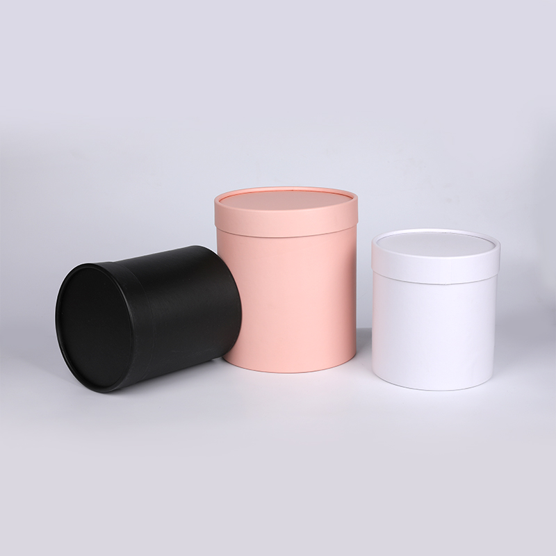 Modern Grace Silinder Kertas Elegant Dengan Lembaga Kelabu 10mm Tahan Lama