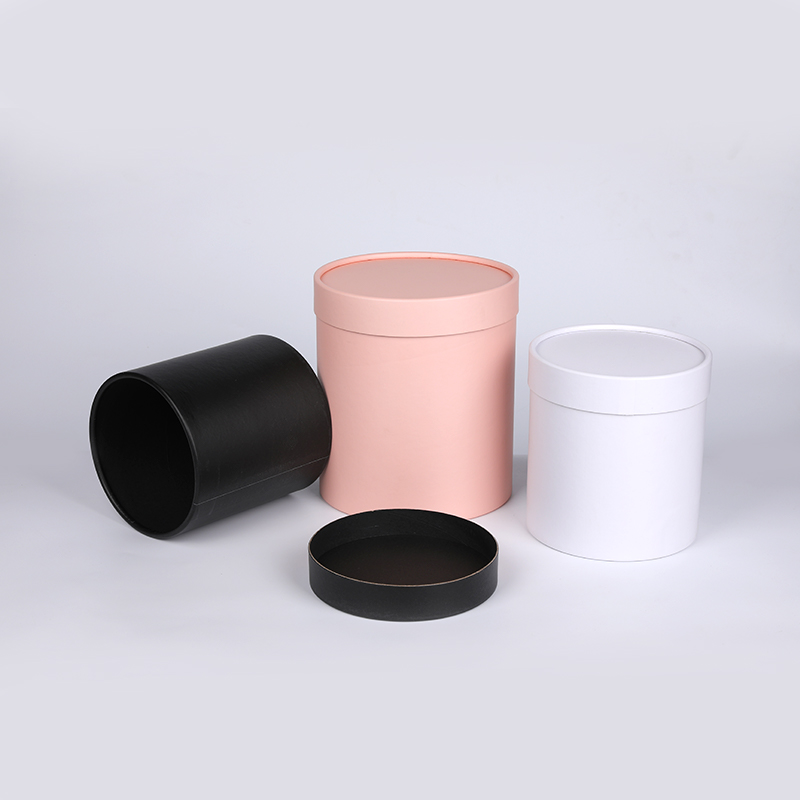 Modern Grace Silinder Kertas Elegant Dengan Lembaga Kelabu 10mm Tahan Lama